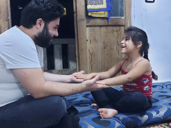 Lujain suffers from hearing and speech problems and needs treatment