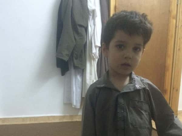 Child suffering from Autism