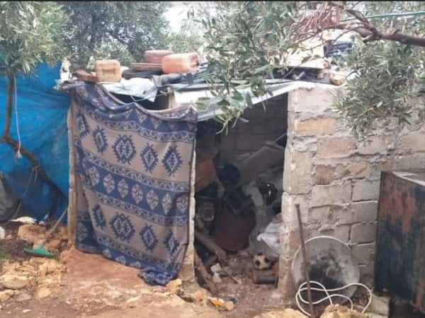 A family lives in a room was used as a hen coop!