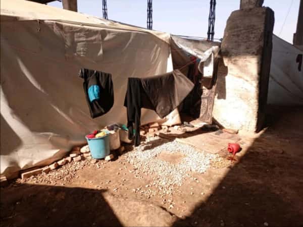 A widow with her 9 children needs a support
