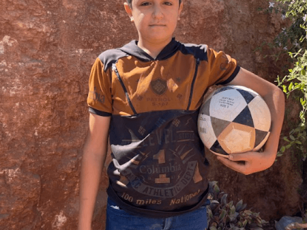 Ahmed, an orphan who dreams of a better life