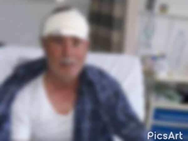 A refugee got in a car accident