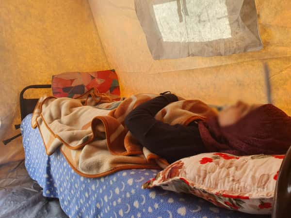 Bayan is injured and alone