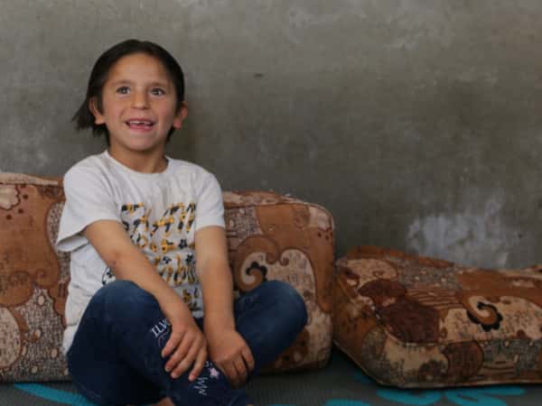 Reham is an orphan girl suffering from cerebral atrophy.