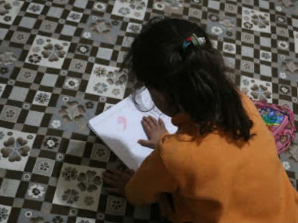 Sheam is an orphan girl from the Aleppo countryside