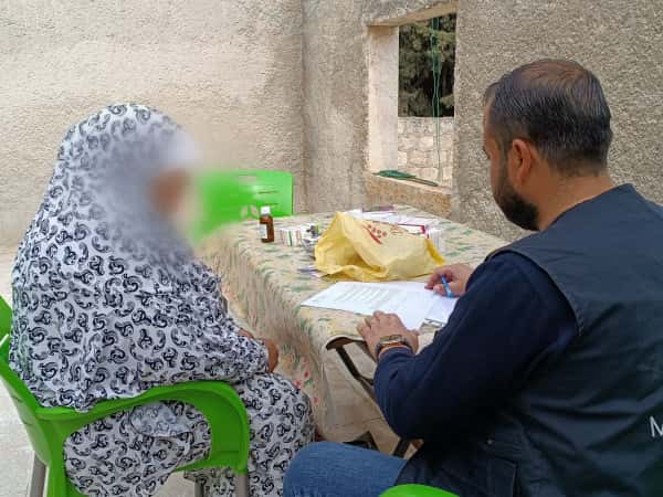 Hayat is experiencing apparent degeneration from hepatitis.