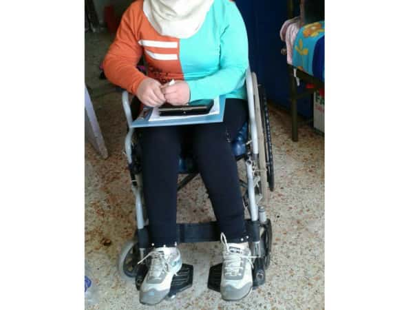 A student needs a wheelcheer