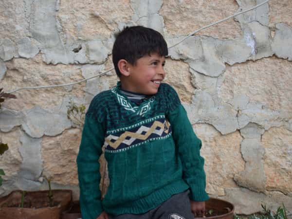 Mohammed, an Orphan Child From The City Of Idlib.