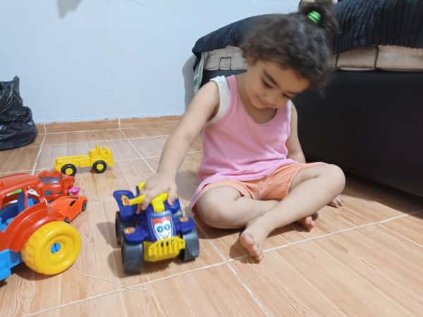 Wafa is an orphan girl