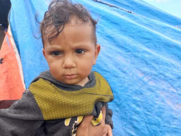 Sham is an orphan child from Gaza.