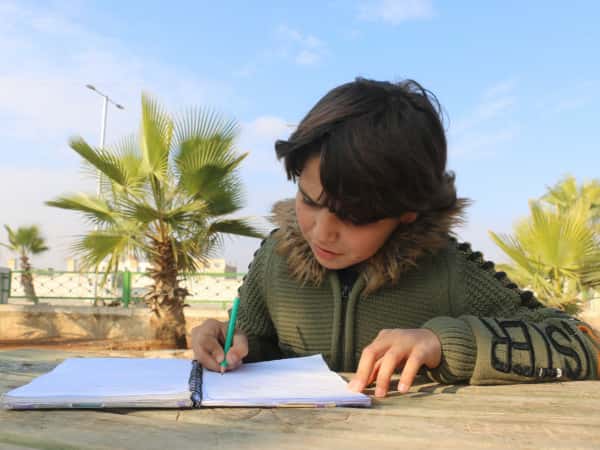 Khalil, an orphan from Aleppo