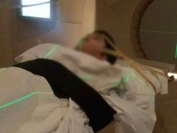 child with tumor
