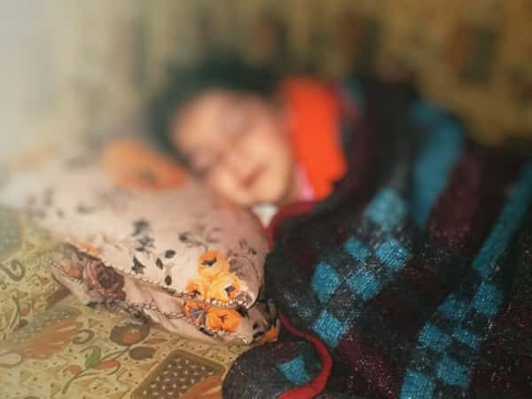 A baby girl suffers from acute Tonsillitis!