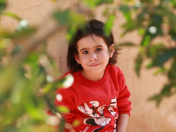 Ghazal is a girl from the Idlib countryside