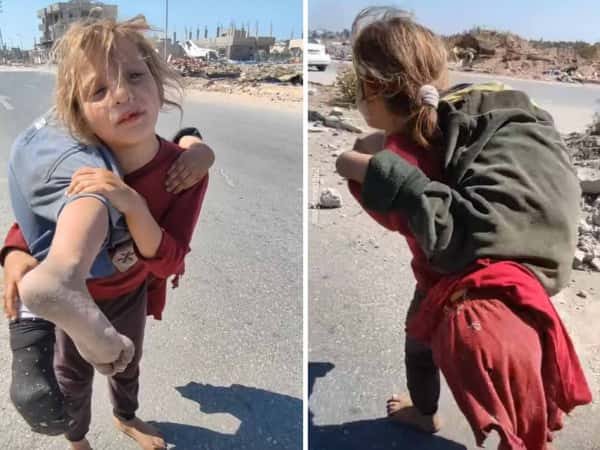 مساعدة حالة إنسانية في غزة