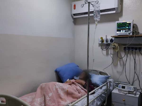 The suffering of displacement, illness, and pain