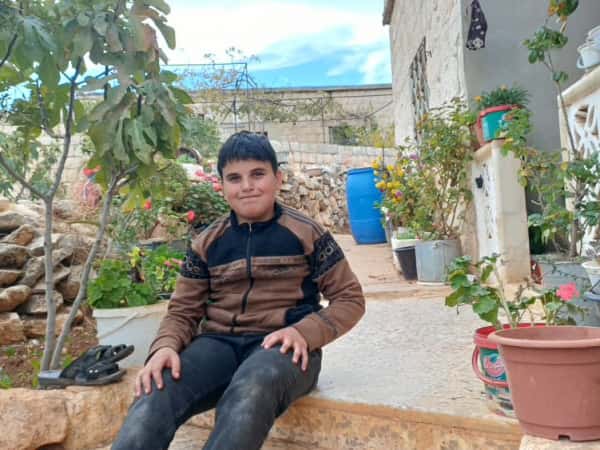 محمد طفل يتيم من إدلب