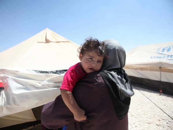 A refugee needs treatment costs