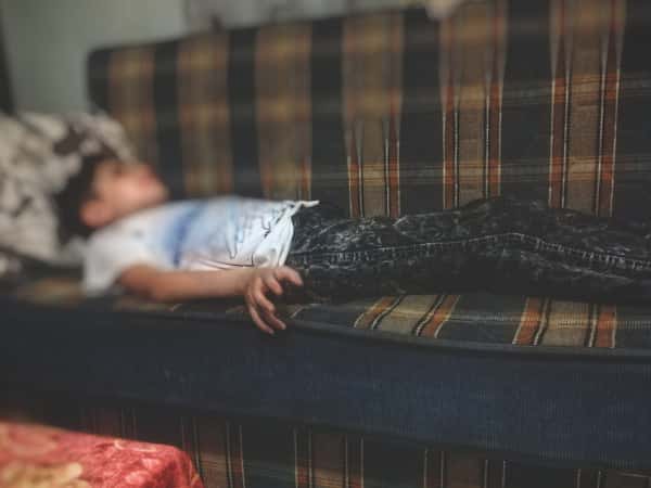 A kid with muscular atrophy