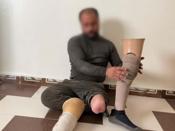 أسرة غازي مثقلة بالإصابات والمرض