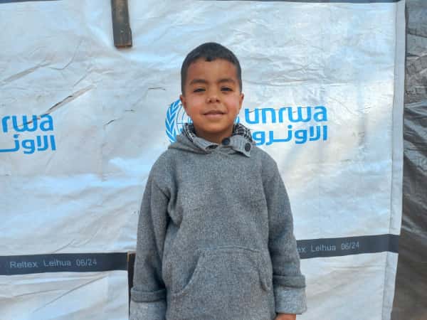 Jowad, an Orphan Child from Gaza