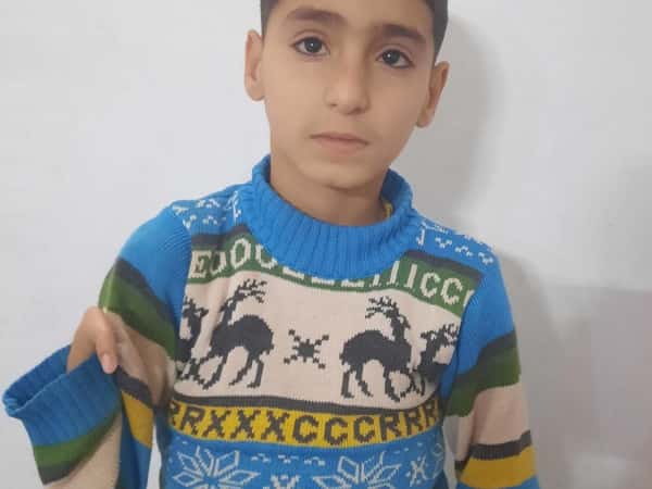 Mohammed - an orphan from Idlib