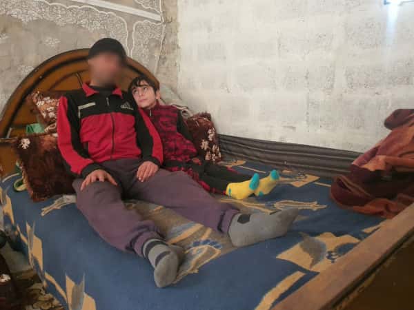 The earthquake changed his life and left him paralyzed!