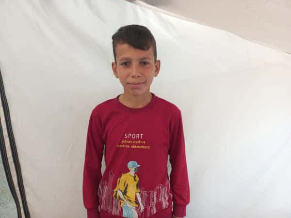 Yazan, an orphan child from Gaza, dreams of becoming an engineer.