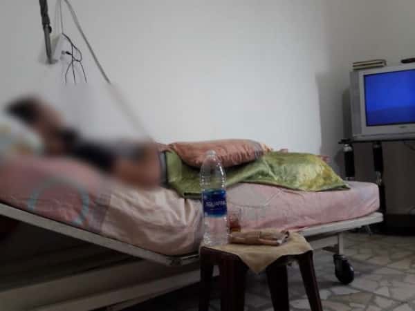 A young man needs hemorrhoids surgery