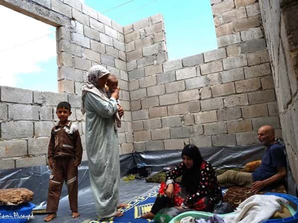 Response to displaced families