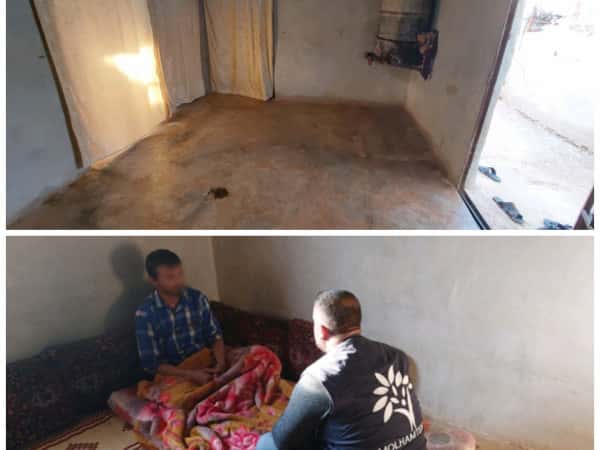 Jumaa suffers from cancer and is unable to work
