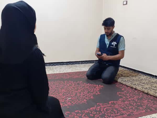 A small house, no furniture, a low salary, and a difficult life are things that Mariam's family suffers from