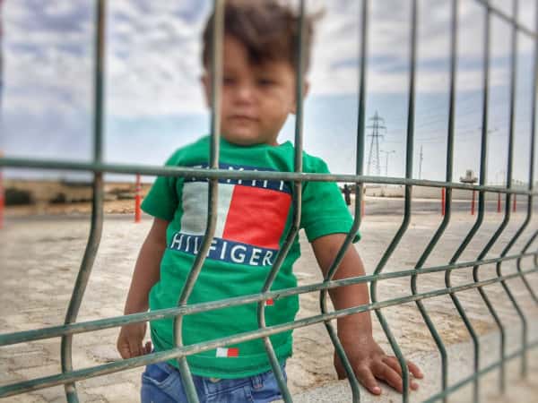 A kid with Thalassemia