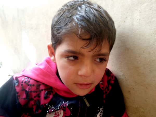 Gharam, of an orphan girl with special needs