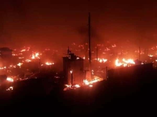 حملة طارئة - احتراق مخيم