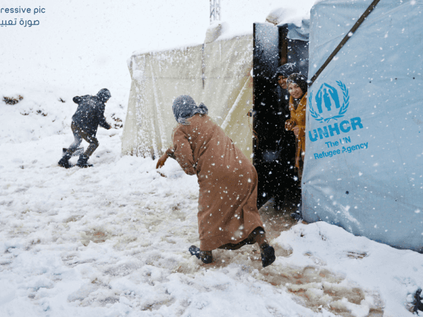A female refugee in need for an urgent surgery