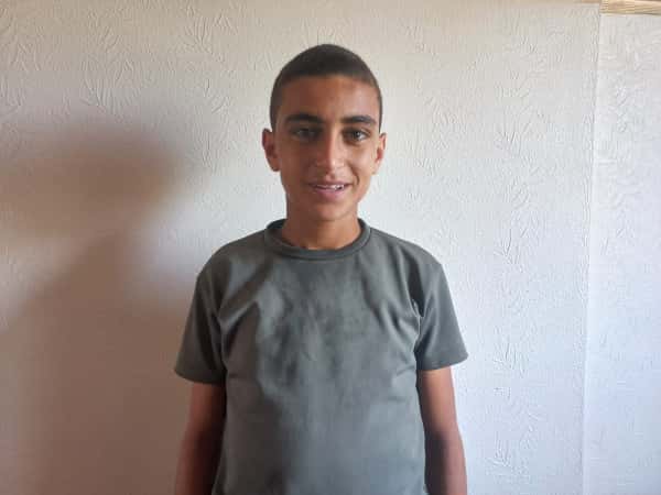 Mohammed is an orphaned child from Gaza.