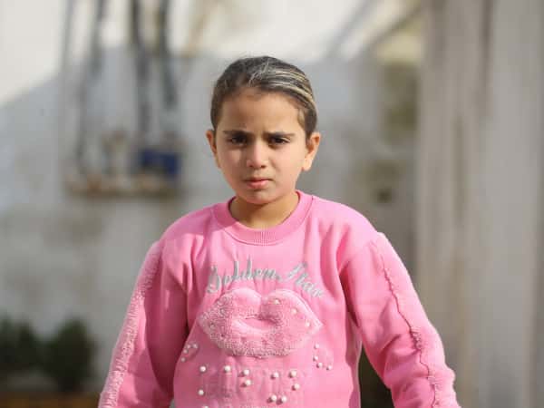 Nada is an orphan from Aleppo
