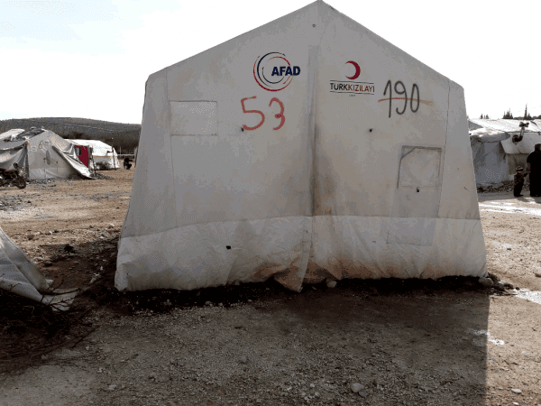 A displaced family lives in tough life conditions!