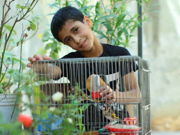 Mouhamad is an orphan from Idlib