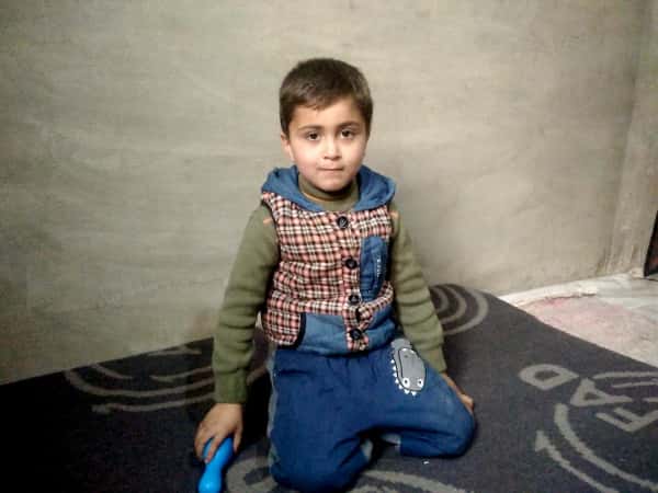 Khaled is an orphan child who needs your support