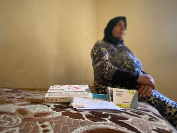 Ibtisam endures poor living conditions
