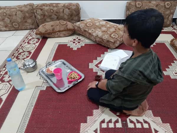 Salah, an orphan from Aleppo