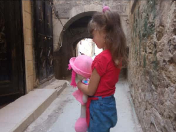 Raneem, an orphan girl from the rural areas of Idlib