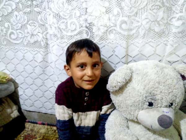 Zakaria, an orphan from rural Aleppo