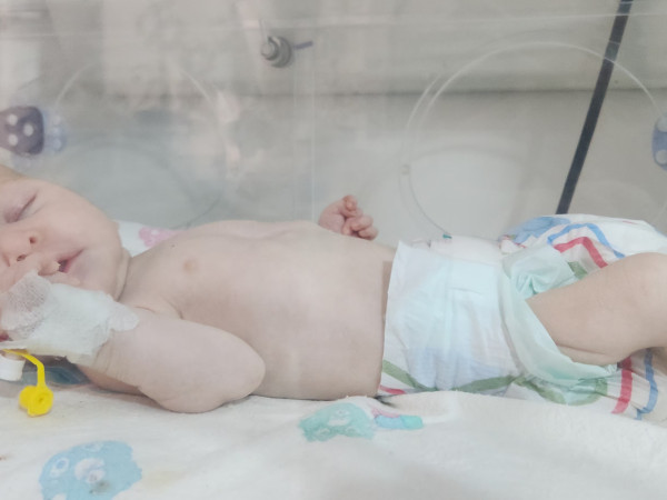 Oxygen deprivation and seizures at birth left him fighting for his life
