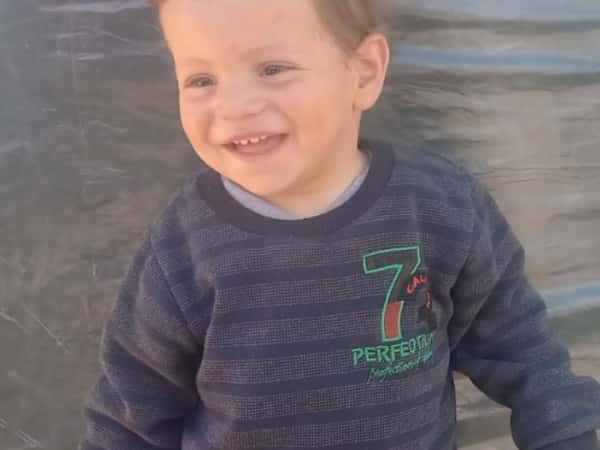 Adam is an orphan child from Gaza