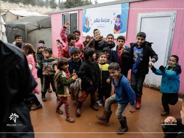 مدرسة ملهم في قرية باتنتا