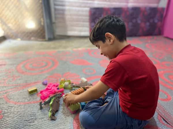 Yahya ist ein Waisenkind aus der Stadt Homs