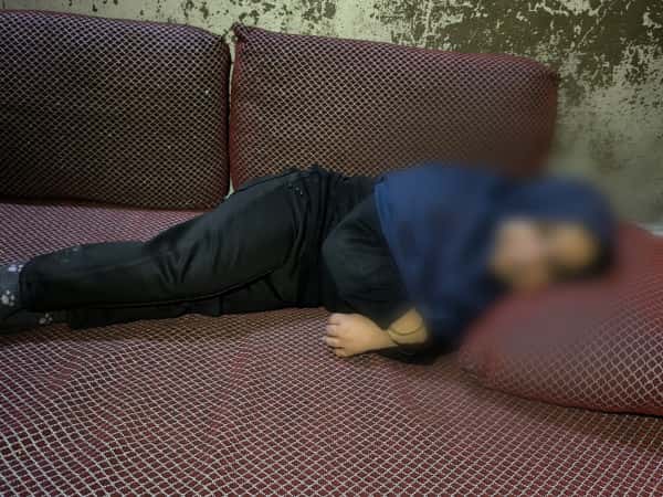 A family burdened by illness.